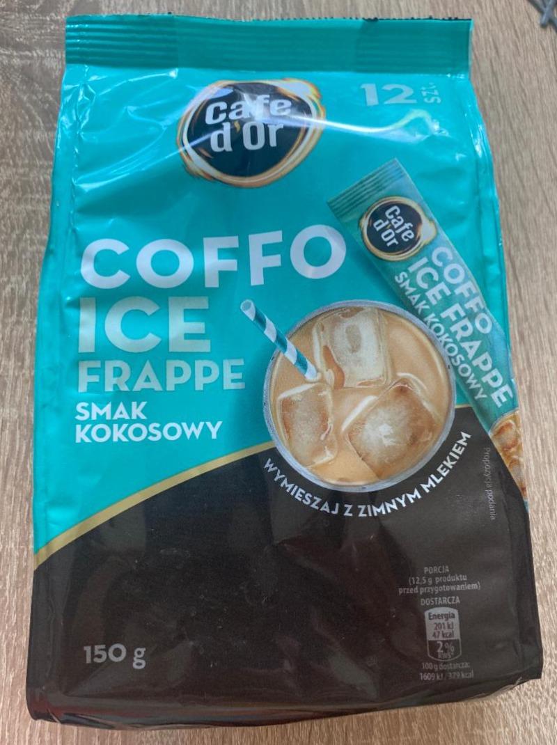 Fotografie - Coffo Ice Frappe smak kokosowy Cafe D'Or