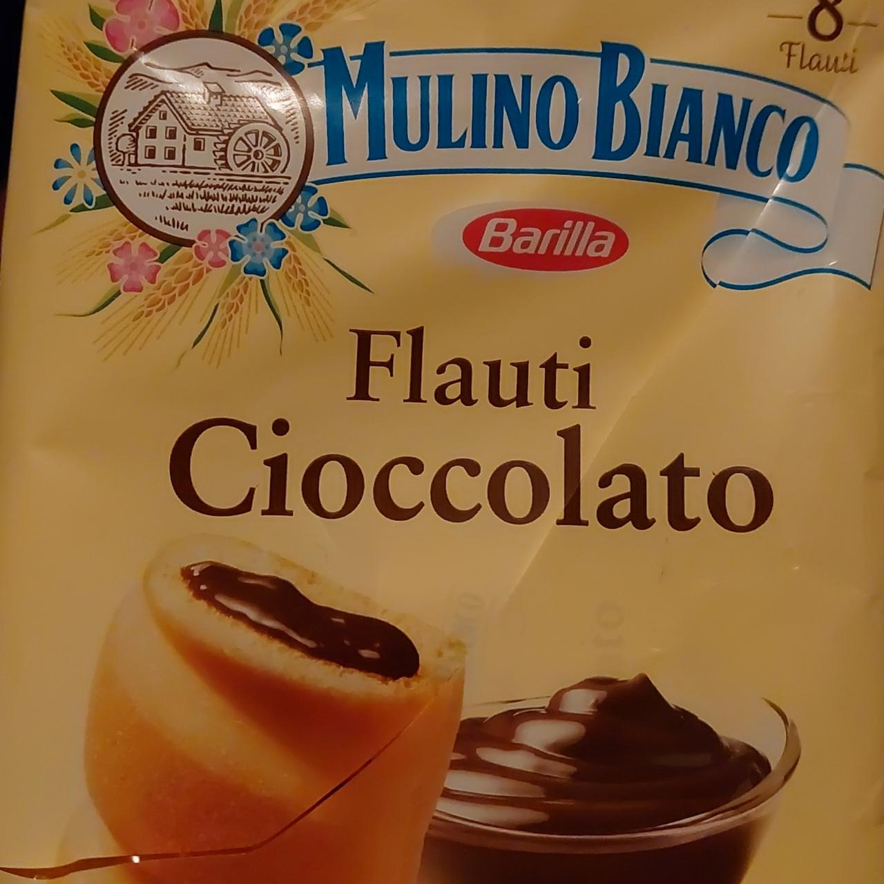 Fotografie - Barilla Mulino Bianco Flauti Cioccolato