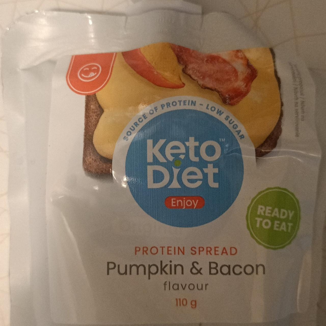 Fotografie - Protein Spread Pumpkin & Bacon KetoDiet