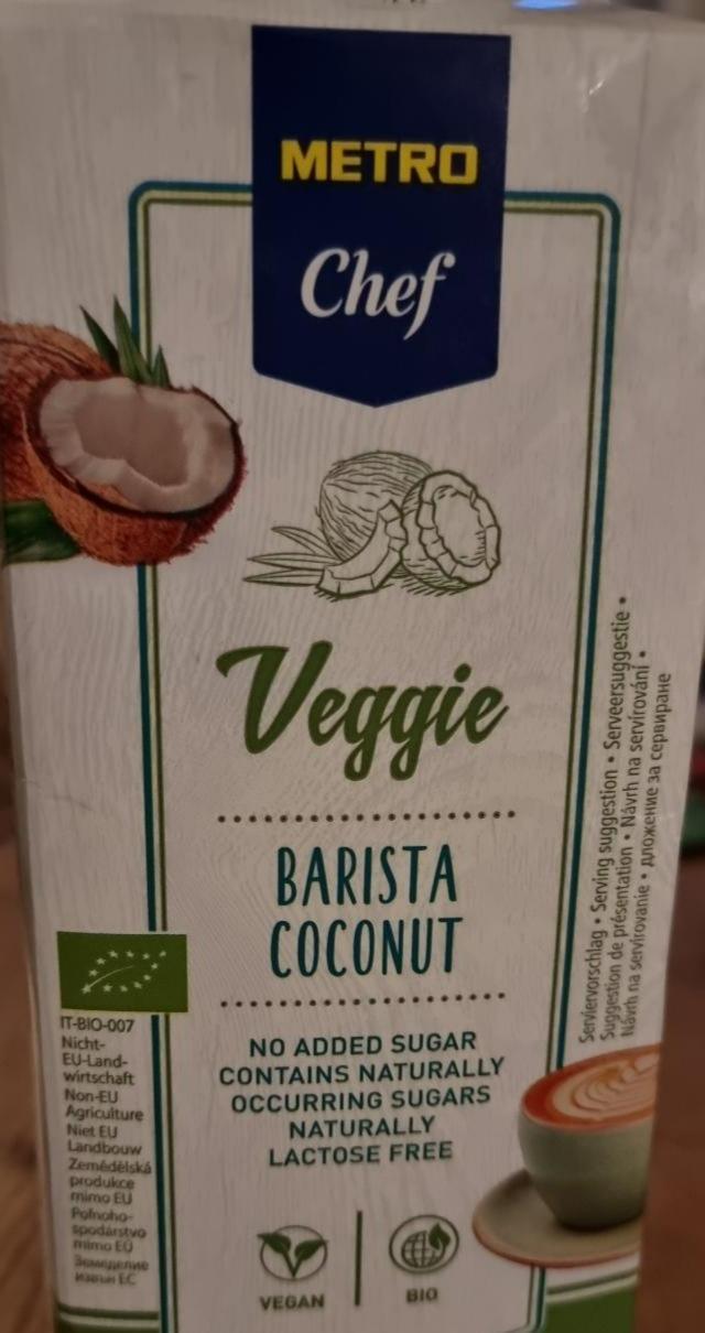 Fotografie - Veggie Barista coconut Metro Chef