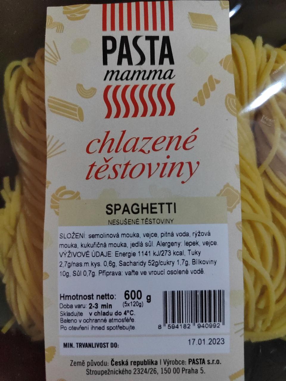 Fotografie - Spaghetti Pasta mamma