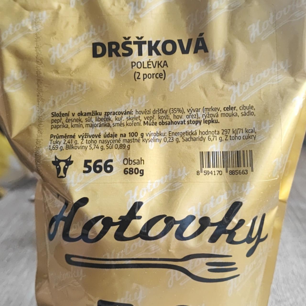 Fotografie - Dršťková polévka Hotovky.cz