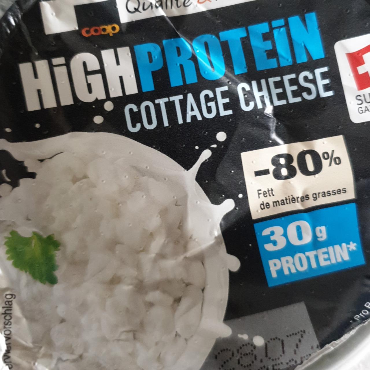 Fotografie - High protein cottage cheese Coop Qualité & Prix