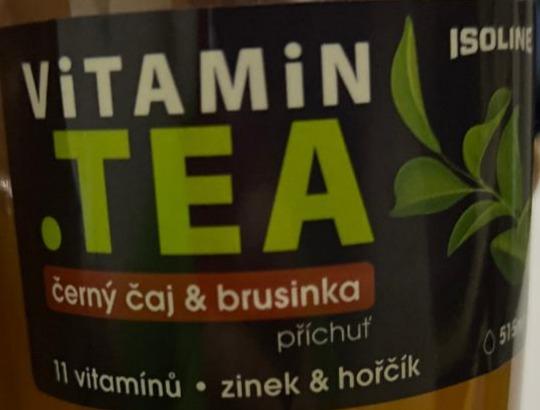 Fotografie - Vitamin Tea příchuť černý čaj & brusinka Isoline