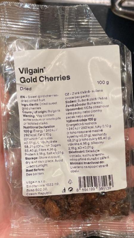 Fotografie - Gold Cherries Dried Vilgain