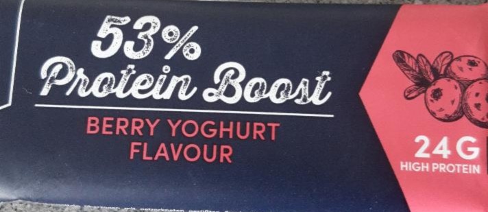 Fotografie - Multipower 53% protein bar, berry yoghurt