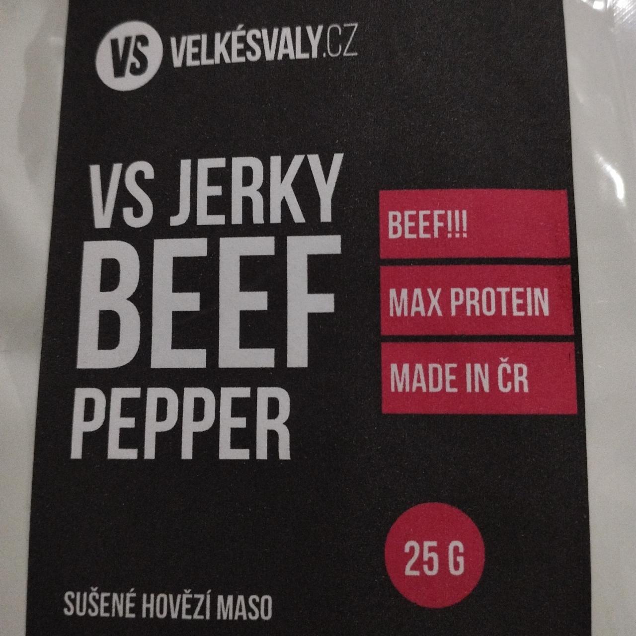Fotografie - VS Jerky Beef Pepper VelkéSvaly.cz
