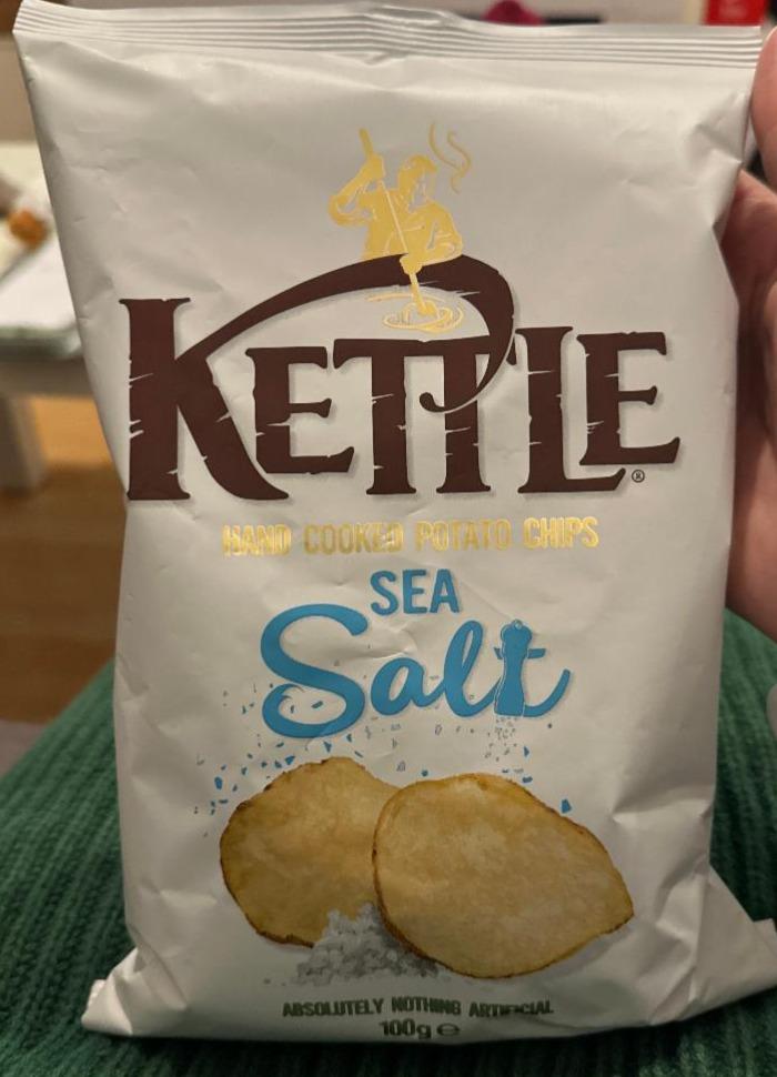 Fotografie - Hand cooked Potato chips Sea Salt Kettle