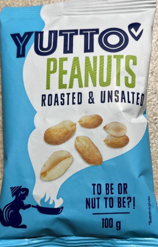 Fotografie - Peanuts Roasted & Unsalted Yutto