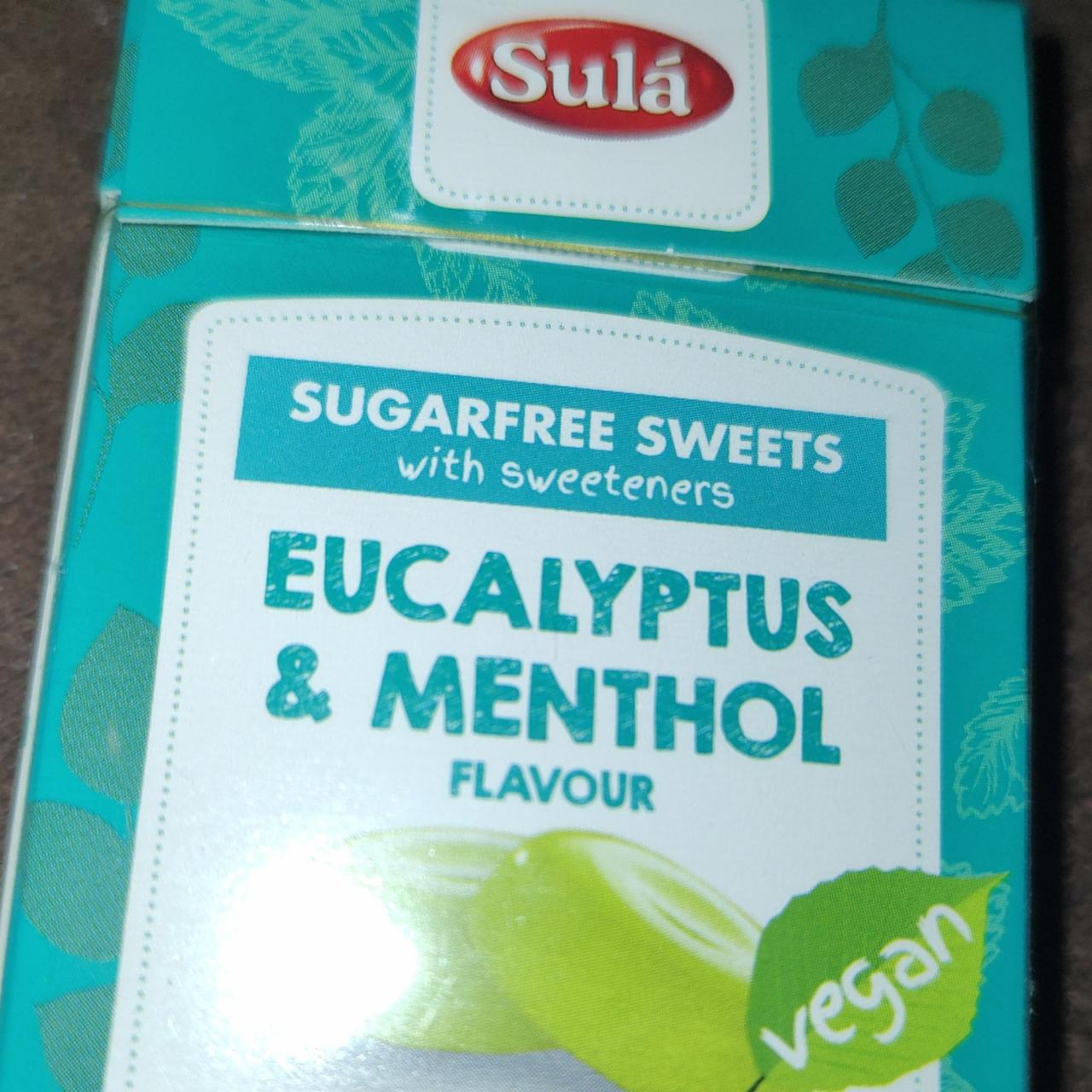 Fotografie - Sugarfree sweets Eucalyptus&Menthol Sulá