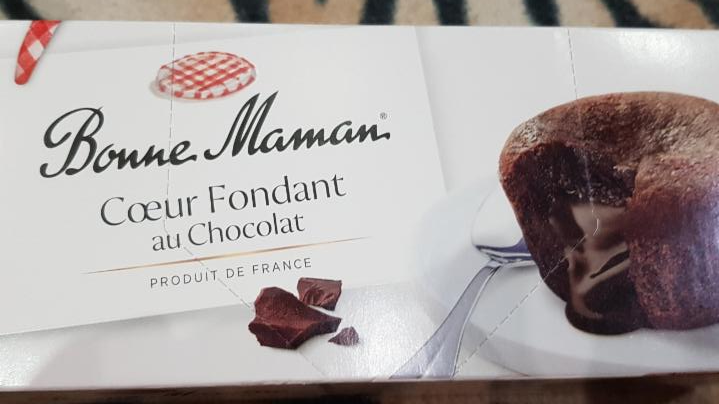 Fotografie - Cœur fondant au Chocolat - Bonne Maman