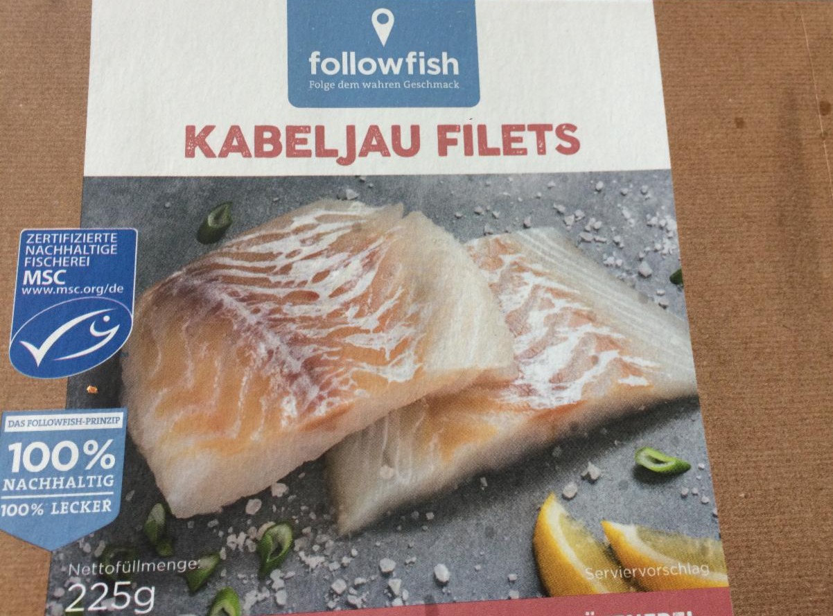 Fotografie - Kabeljau Filets Followfish