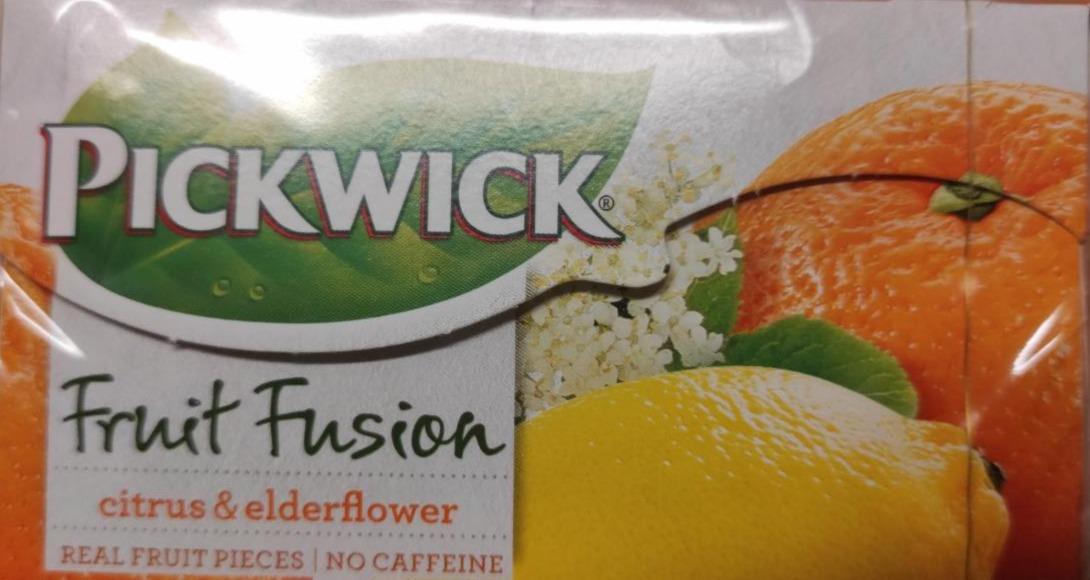 Fotografie - Fruit Fusion citrus and elderflower Pickwick