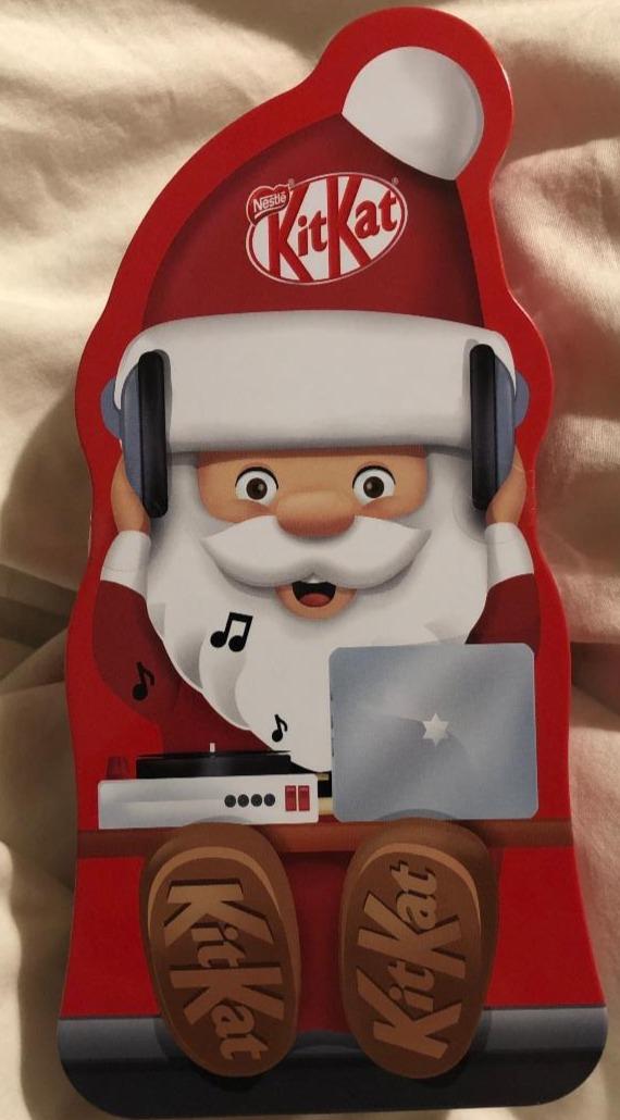 Fotografie - KitKat Santa (dárková krabička)