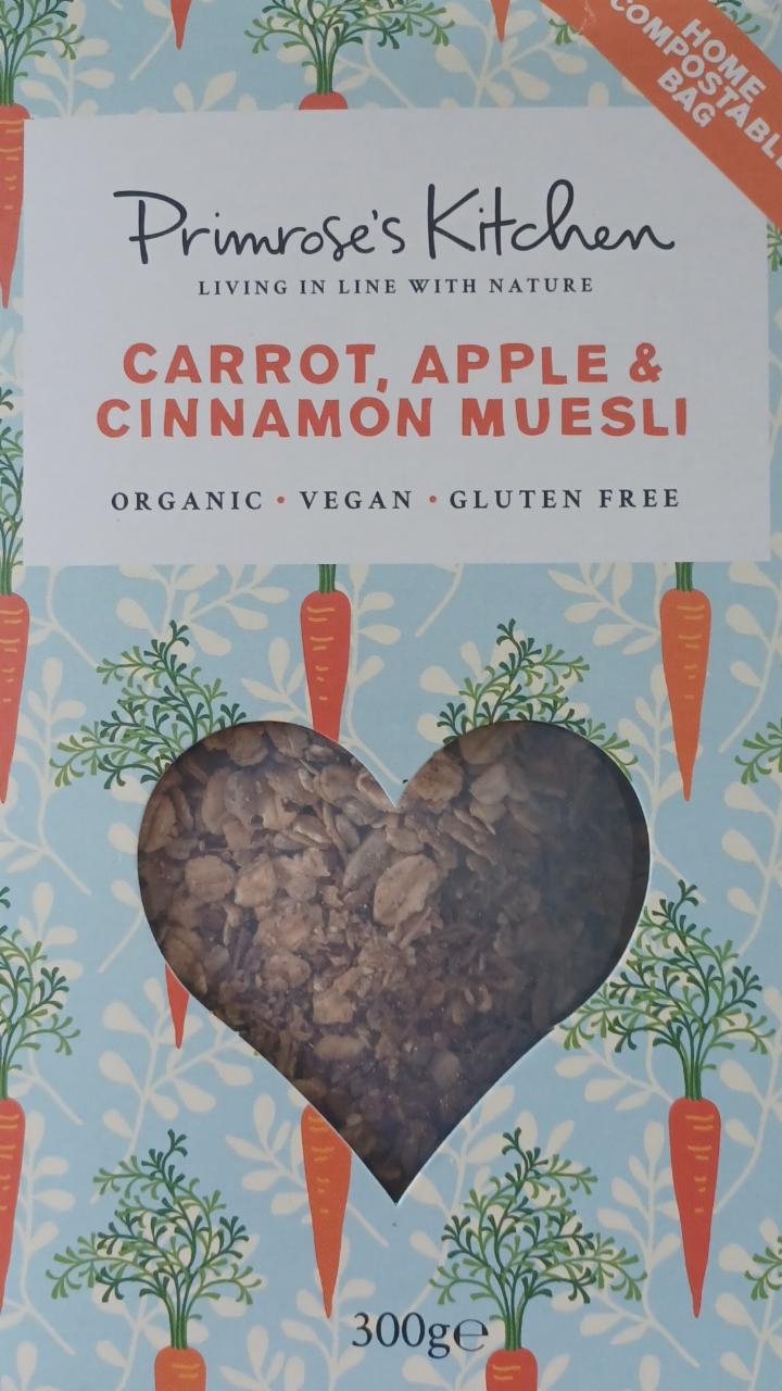 Fotografie - Organic Carrot, Apple & Cinnamon Muesli Primrose's Kitchen