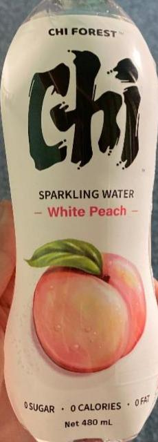 Fotografie - Chi sparkling water white peach Chi Forest