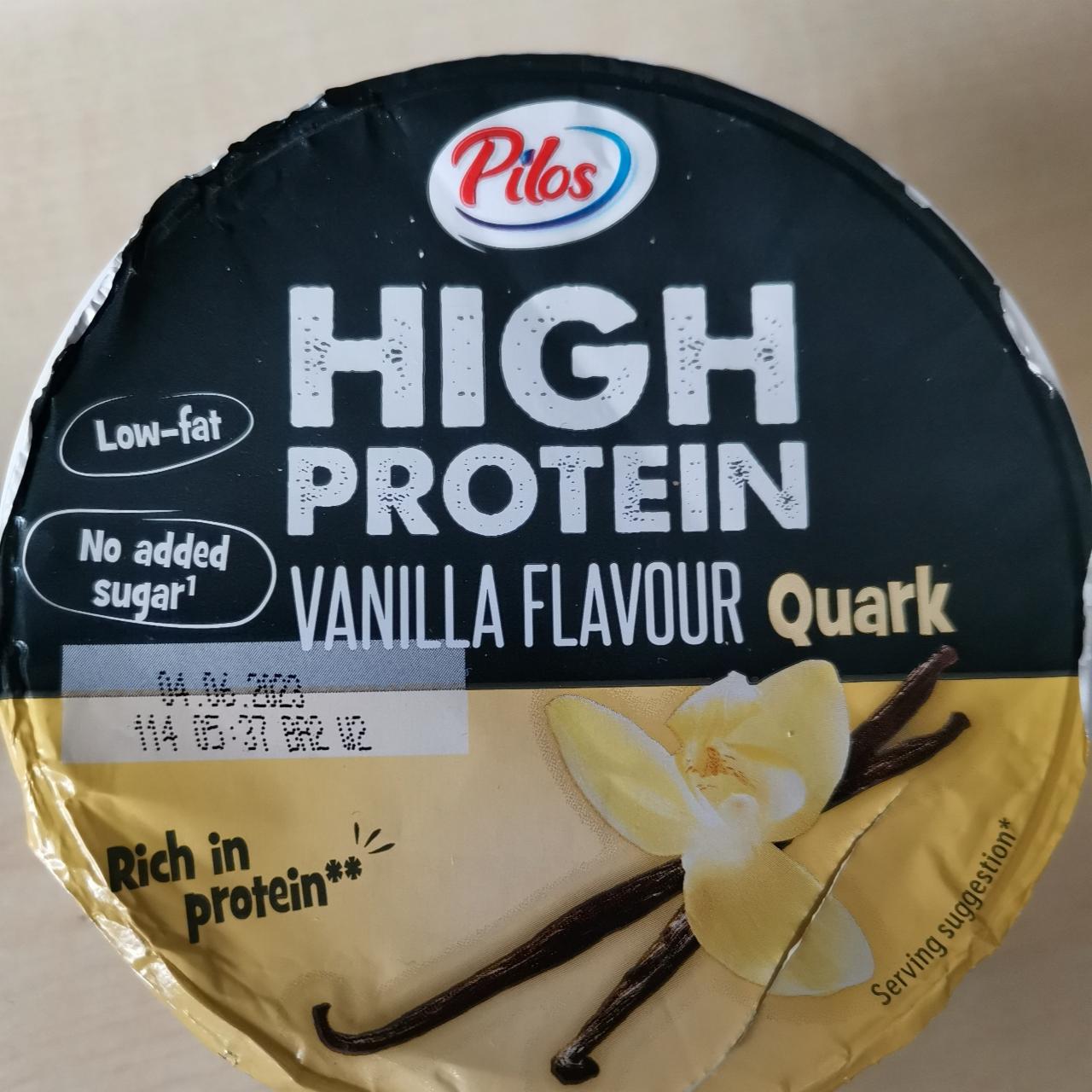 Fotografie - High protein vanilla flavour quark Pilos