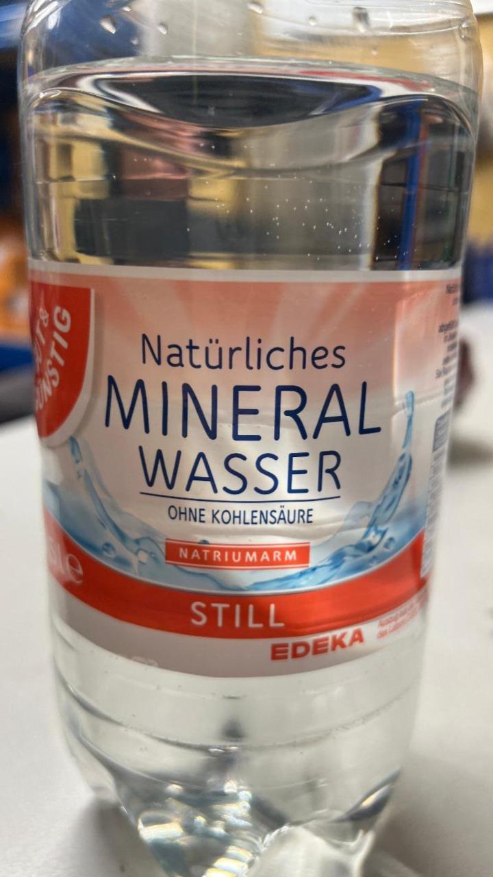 Fotografie - Natürliches Mineralwasser Gut&Günstig