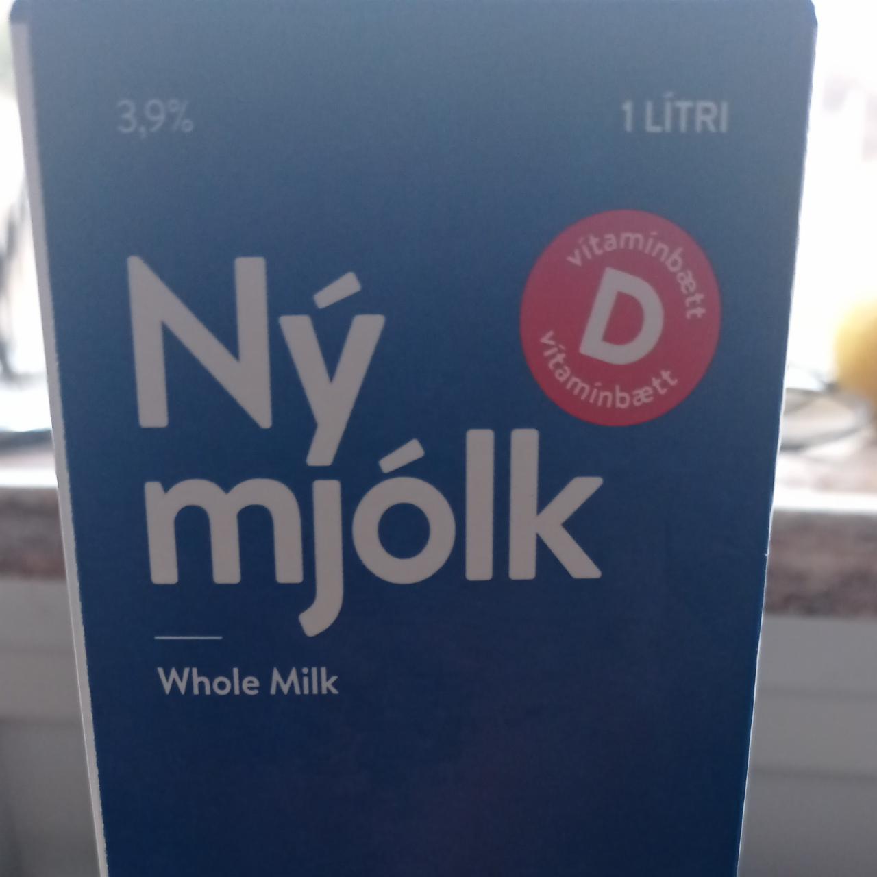Fotografie - Ný mjólk Whole milk 3,9%