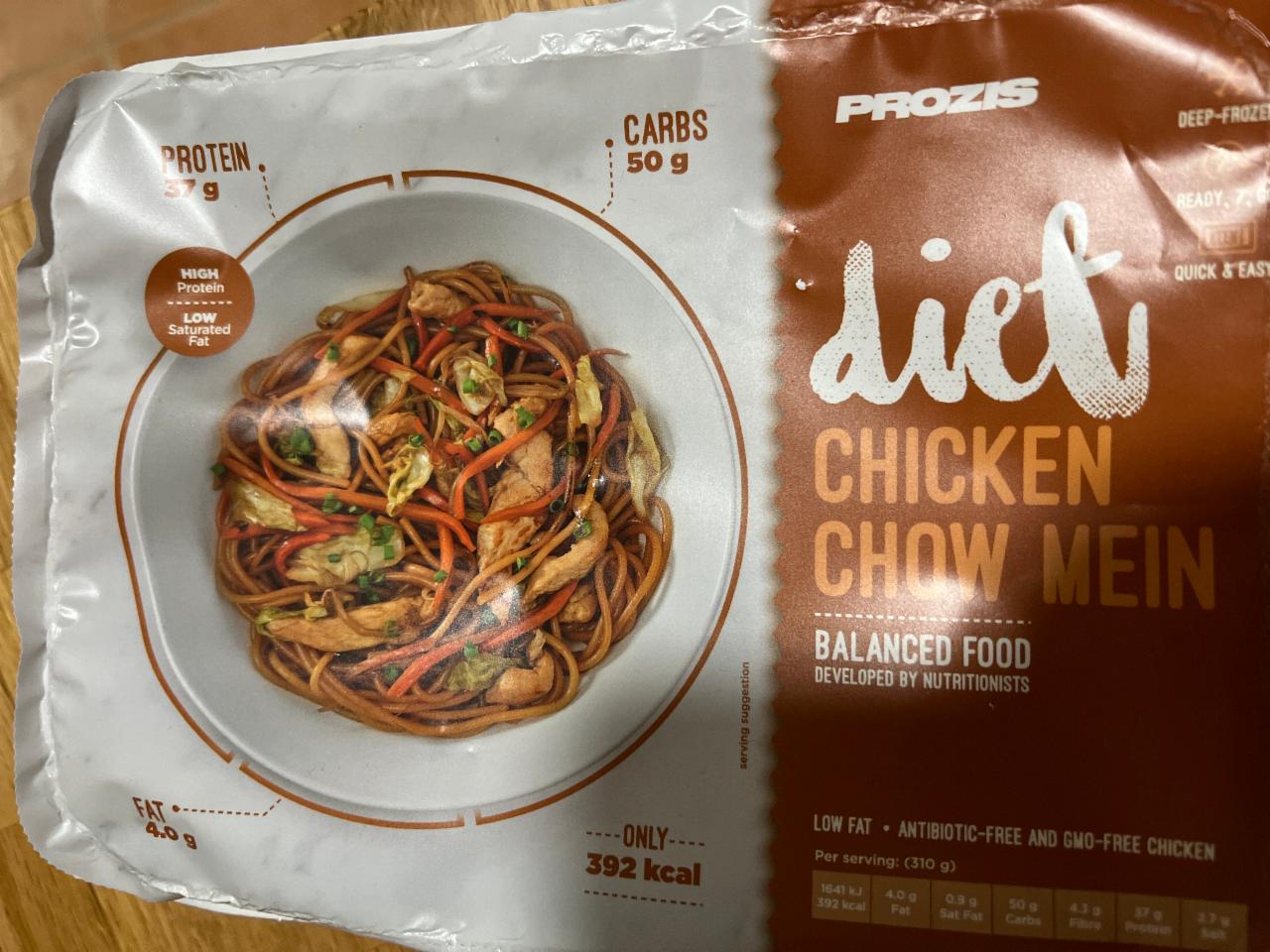 Fotografie - Diet Chicken Chow Mein Prozis