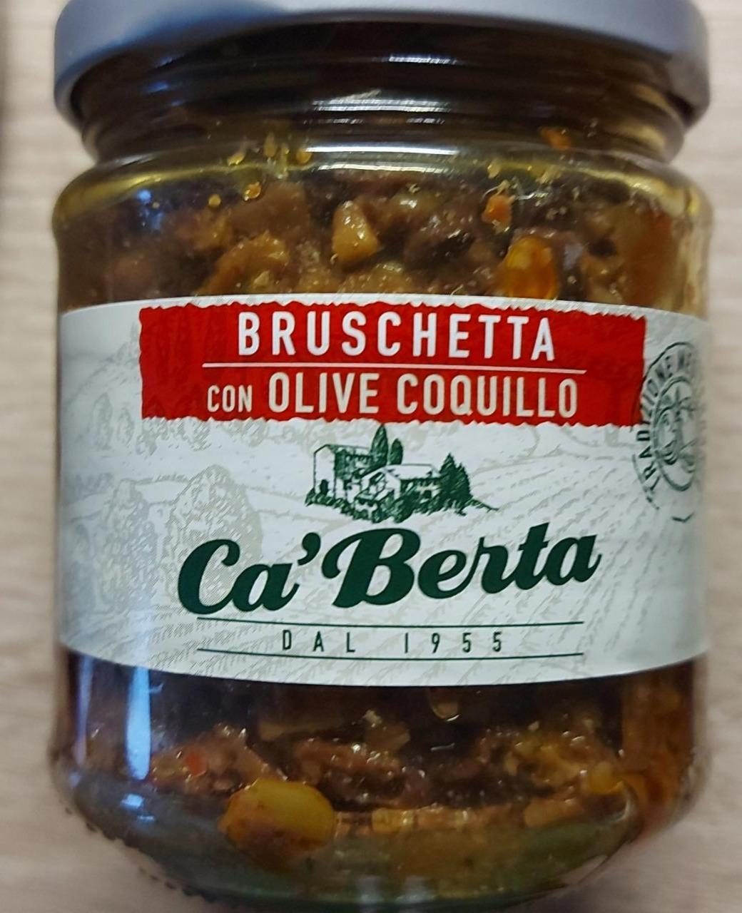 Fotografie - Bruschetta con olive coquillo Ca Berta