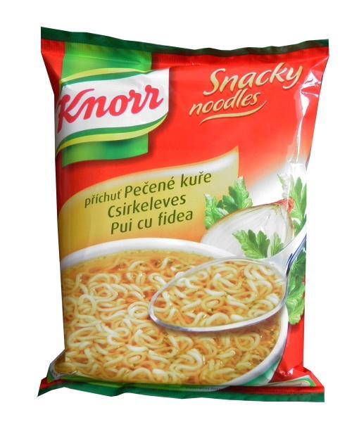 Fotografie - Knorr Snacky noodles pečené kuře