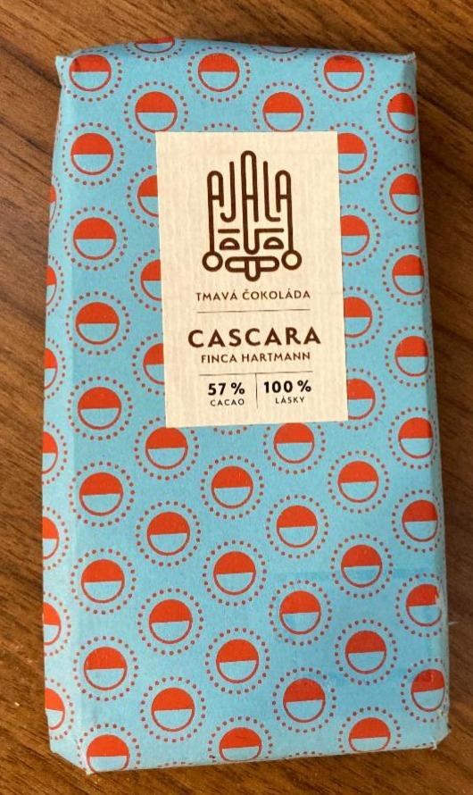 Fotografie - Tmavá čokoláda 57% cacao Cascara Ajala