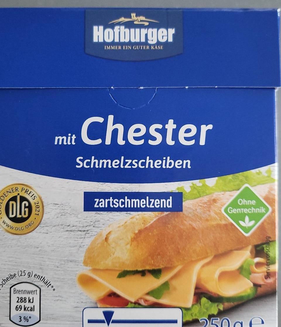 Fotografie - Chester mit Schmelzscheiben Hofburger