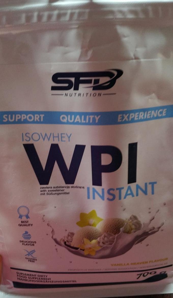 Fotografie - WPI Isowhey Instant Vanilla Heaven SFD Nutrition