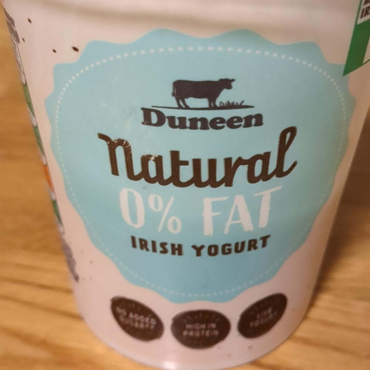 Fotografie - Natural 0% Fat Irish Yogurt Duneen