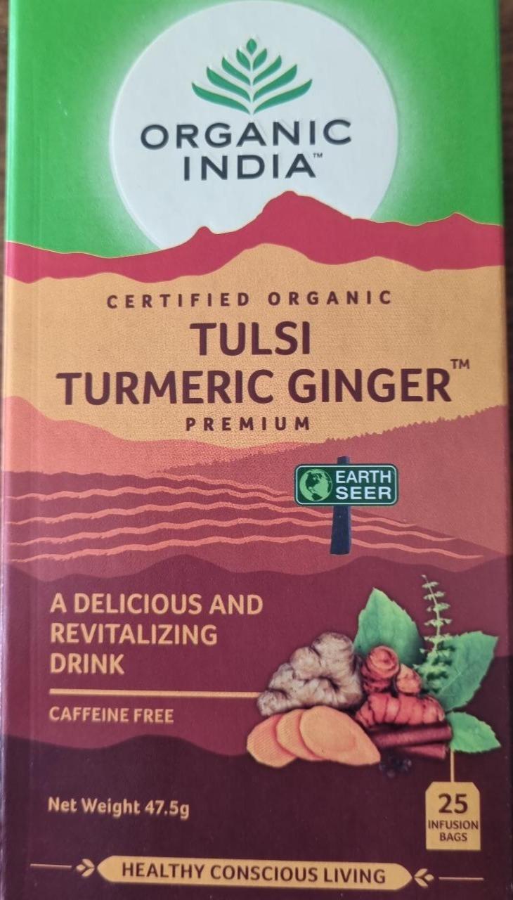 Fotografie - Tulsi Ginger Turmeric Organic India