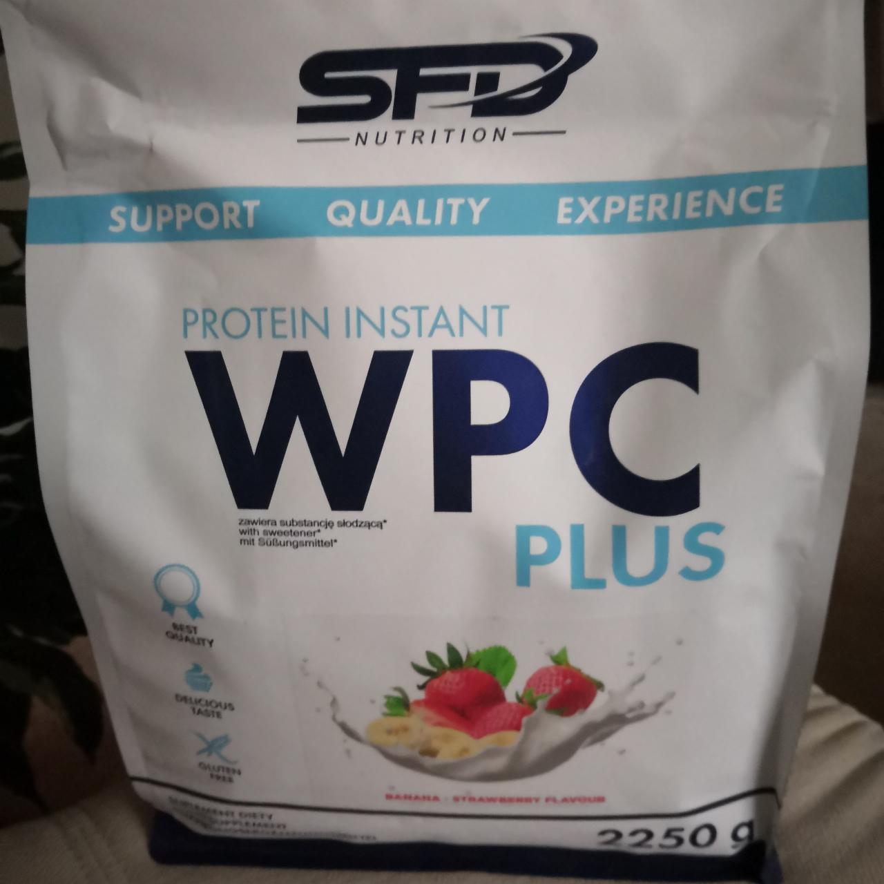 Fotografie - WPC Protein Instant Plus Banana - Strawberry SFD Nutrition