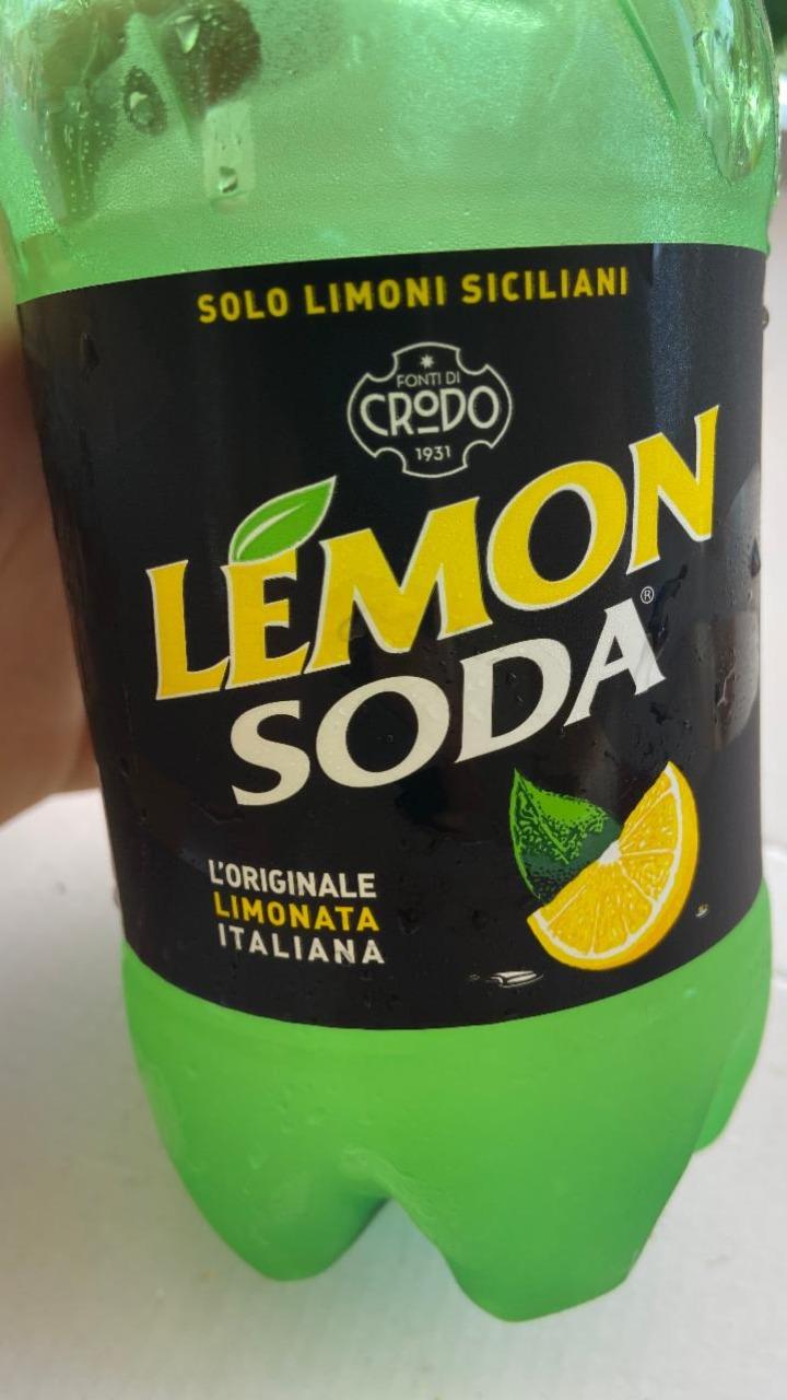 Fotografie - Lemon Soda Limonata Italiana Crodo