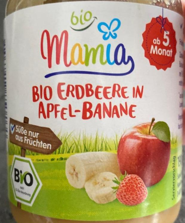Fotografie - Bio Erdbeere in apfel-banane Mamia