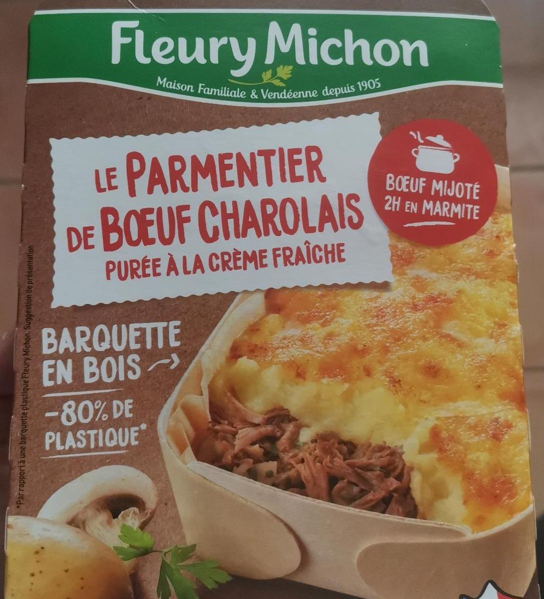 Fotografie - Le Parmentier de Boeuf Charolais purée à la crème fraîche Fleury Michon