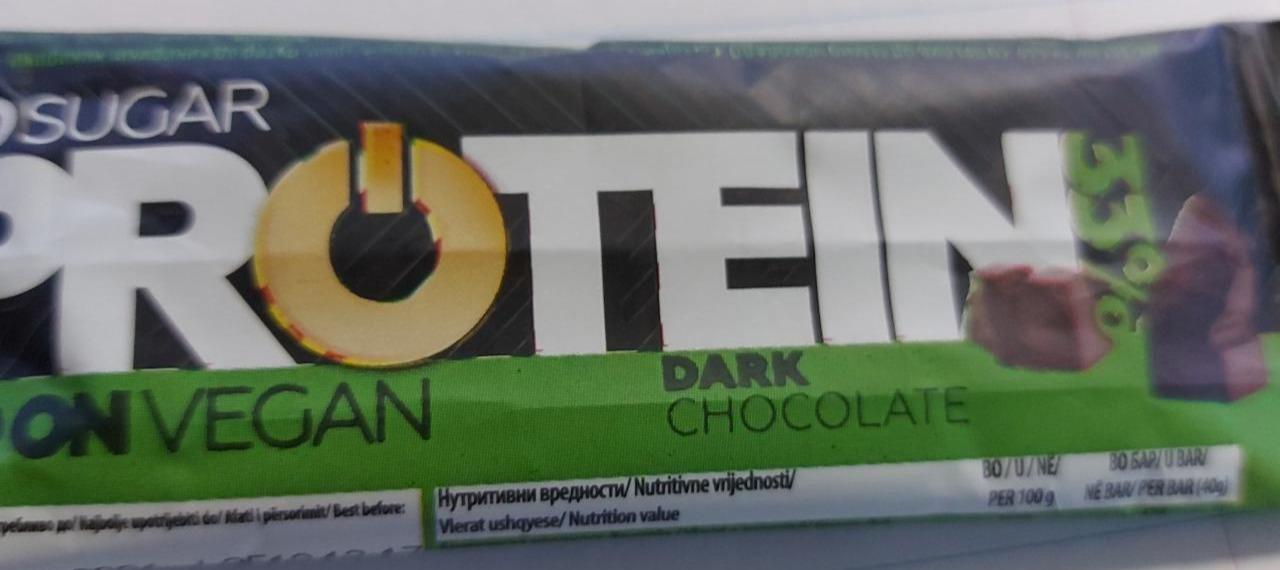 Fotografie - No sugar Protein Dark Chocolate