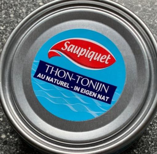 Fotografie - Thon-tonijn (tuňák ve vlastní šťávě) Saupiquet
