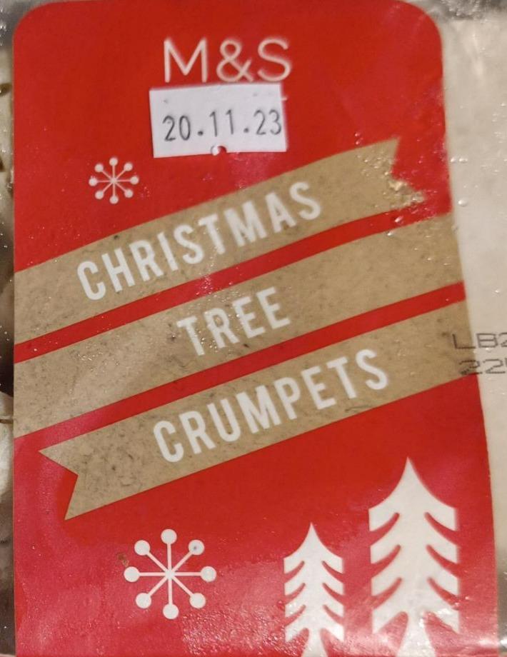Fotografie - Christmas Tree Crumpets M&S