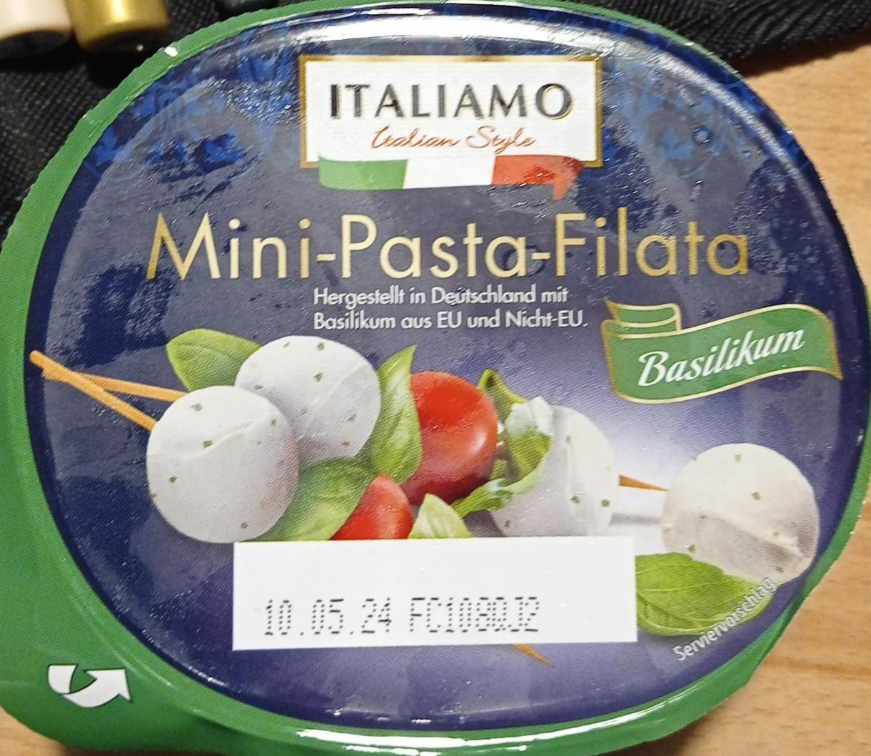 Fotografie - Mini Pasta Filata Basilikum Italiamo