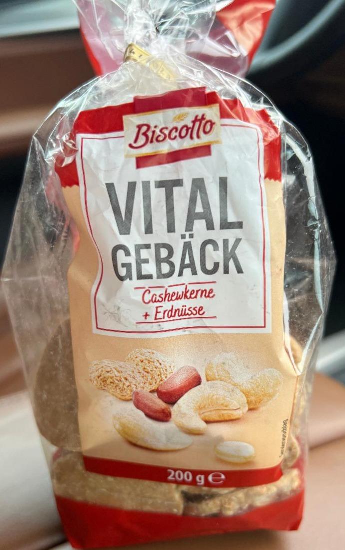 Fotografie - Vital Gabäck Cashewkerne + Erdnüsse Biscotto