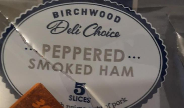 Fotografie - peppered smoked ham Birchwood
