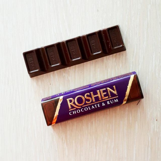 Fotografie - Roshen chocolate & rum