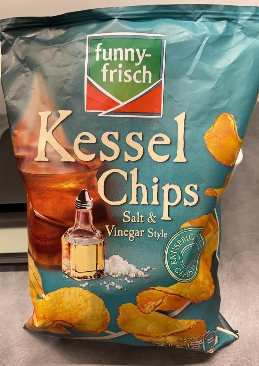 Fotografie - Kessel Chips Salt & Vinegar Funny Frisch