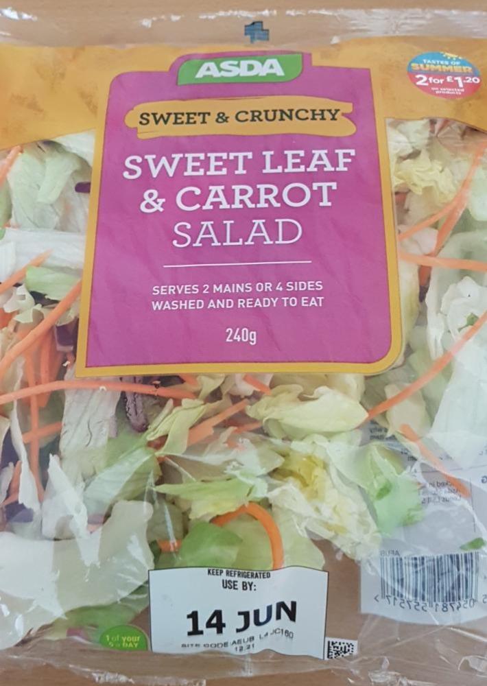 Fotografie - Sweet Leaf & Carrot Salad Asda
