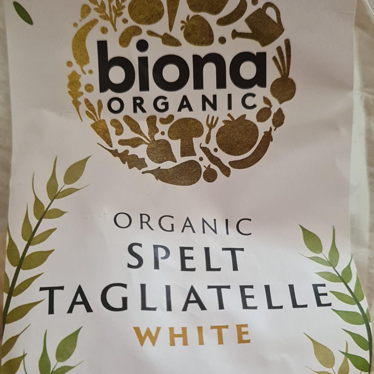 Fotografie - Organic Spelt tagliatelle white Biona organic