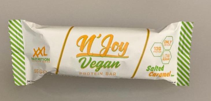 Fotografie - N'Joy Vegan Protein Bar Salted Caramel XXL Nutrition