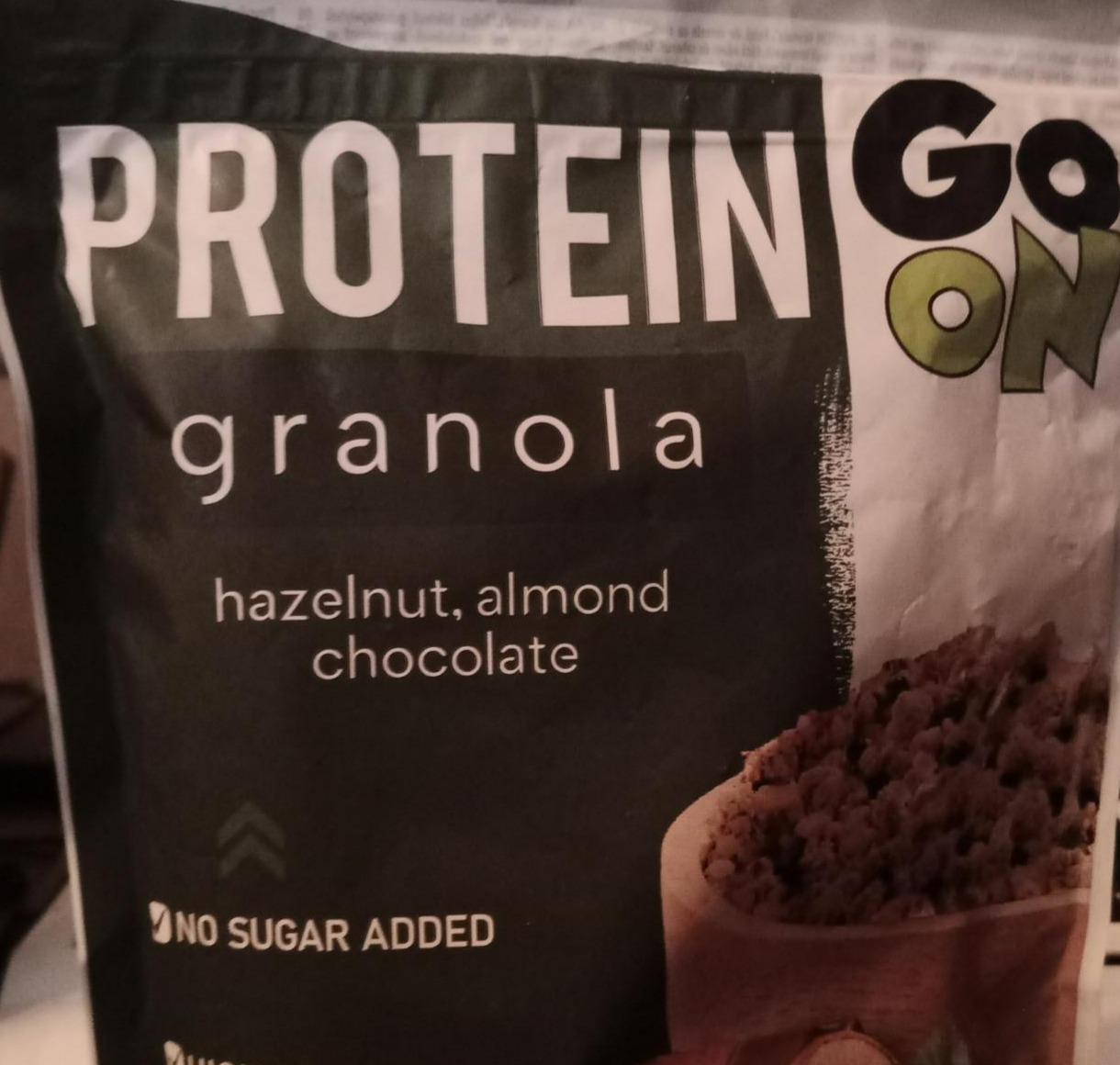 Fotografie - Protein granola Hazelnut, almond, chocolate Go On!
