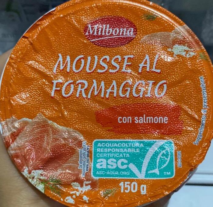 Fotografie - Mousse al Formaggio con salmone Milbona