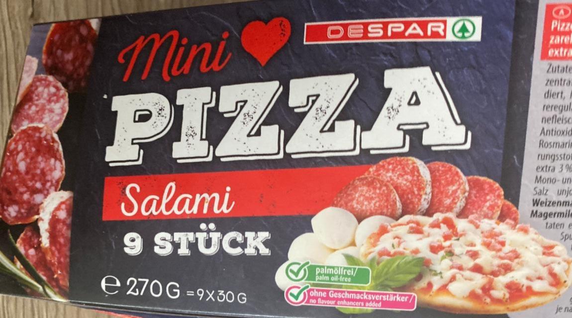 Fotografie - pizza salami 9 stück DeSpar