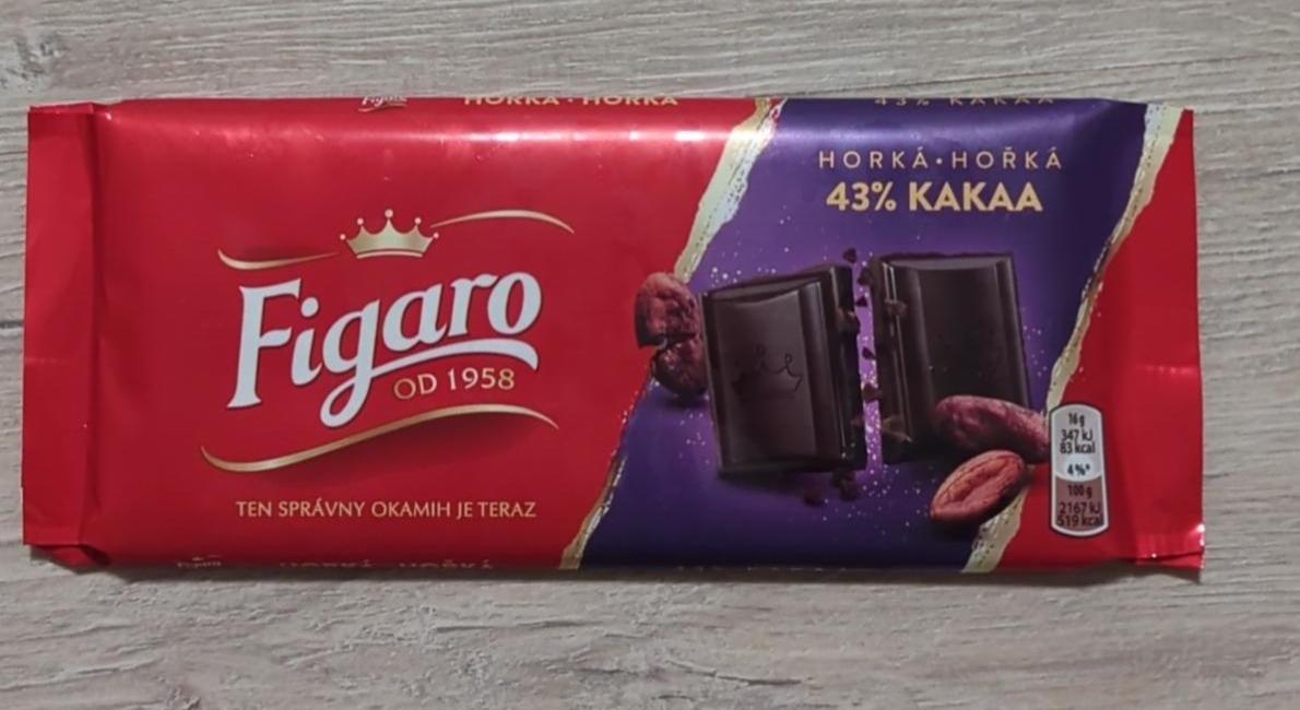 Fotografie - Figaro hořká čokoláda 46%